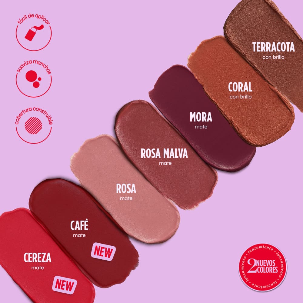 BARRA 3 EN 1 RUBOR, LABIAL Y SOMBRA FPS 50+ (BARRA MULTIUSOS CON PROTECTOR)